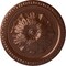 Ekena Millwork Richmond Ceiling Medallion (Fits Canopies up to 2 5/8"), Hand-Painted Copper Penny, 18"OD x 1 3/8"P CM18RICPS - alternate 1